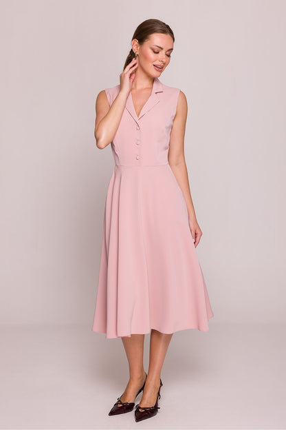  Sukienka Model S409 Powder Pink - Stylove 