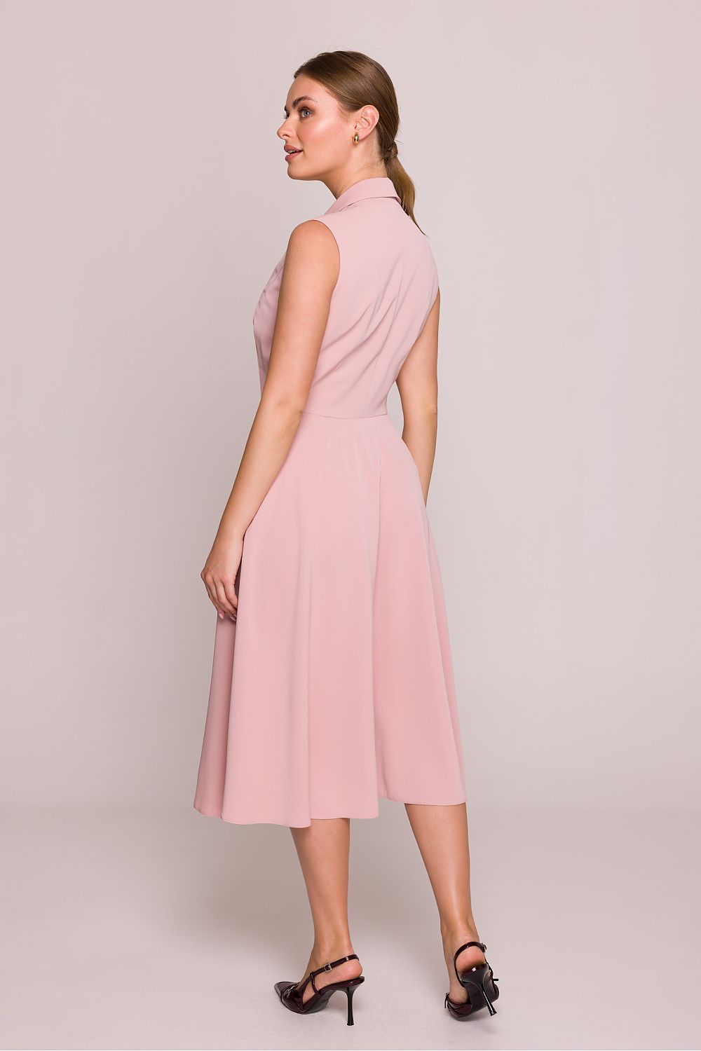   Sukienka Model S409 Powder Pink - Stylove 