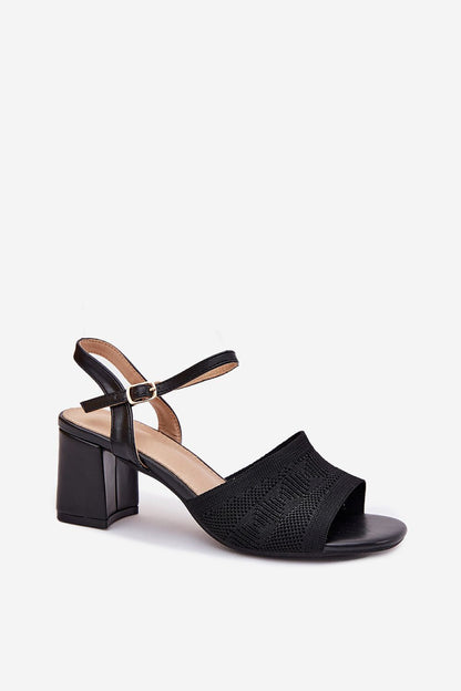  Sandały Model Sarena 55-A26 Black - Step in style 