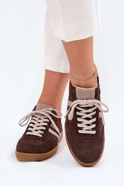   Buty Sportowe Model Zazoo N1068 Czekolada - Step in style 