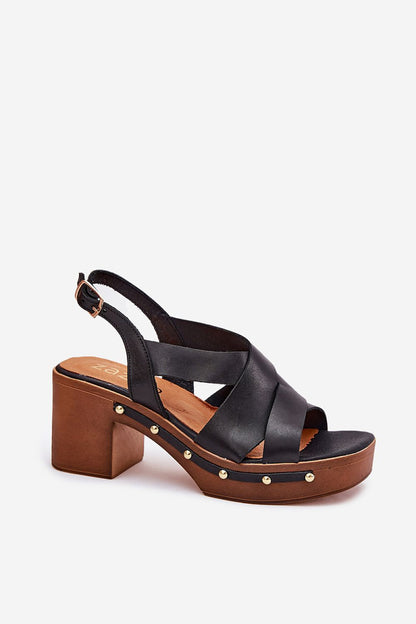  Sandały Model Zazoo 1081 Black - Step in style 