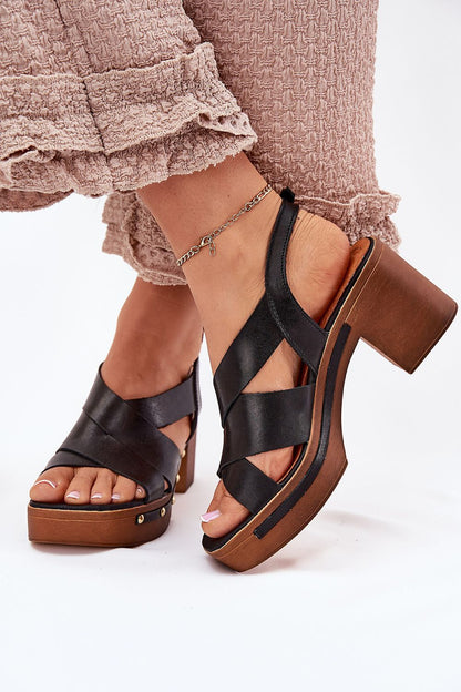  Sandały Model Zazoo 1081 Black - Step in style 