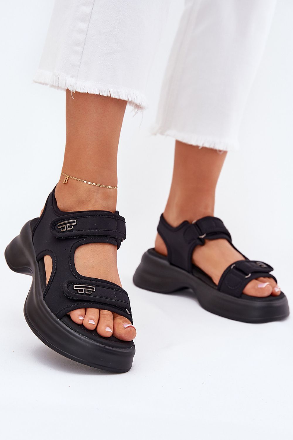  Sandały Model Luvira 25SD42-8959 Black - Step in style 