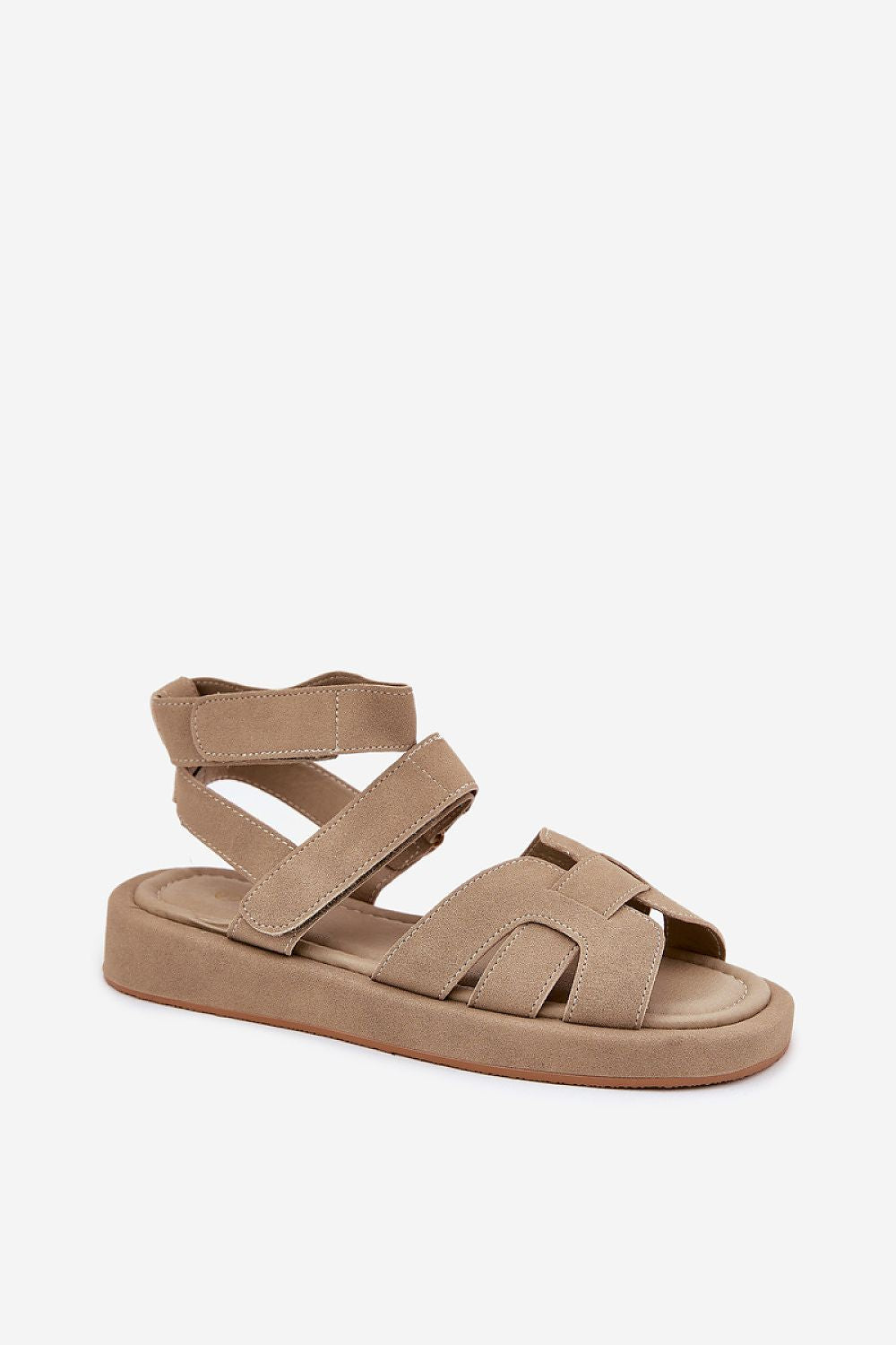  Sandały Model Uvissa NN617 Khaki - Step in style 