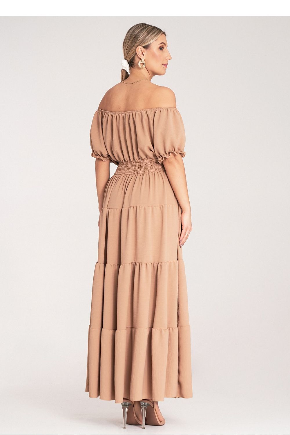  Sukienka Model M1170 Beige - Figl 
