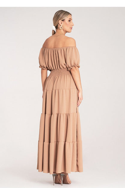  Sukienka Model M1170 Beige - Figl 