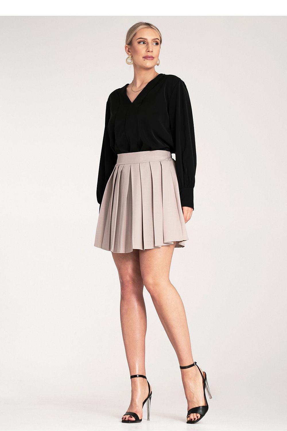  Spódnica Model M1159 Beige - Figl 