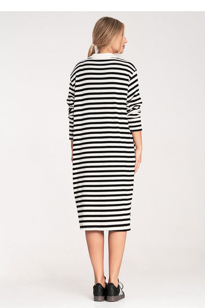  Sukienka Model M1098 Black/White - Figl 