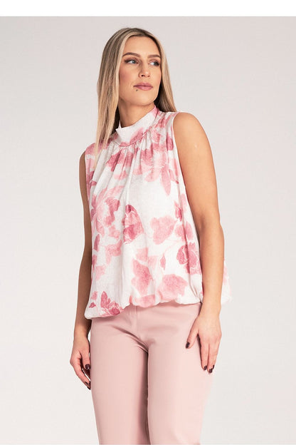   Bluzka Model M1143 Pink - Figl 