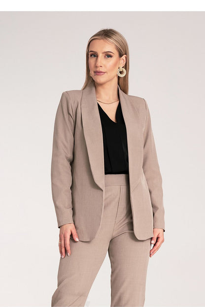  Żakiet Model M1175 Dark Beige - Figl 
