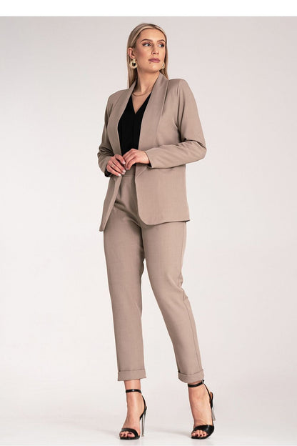   Żakiet Model M1175 Dark Beige - Figl 