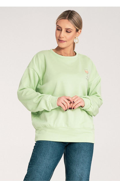   Bluza Damska Model M1152 Green - Figl 