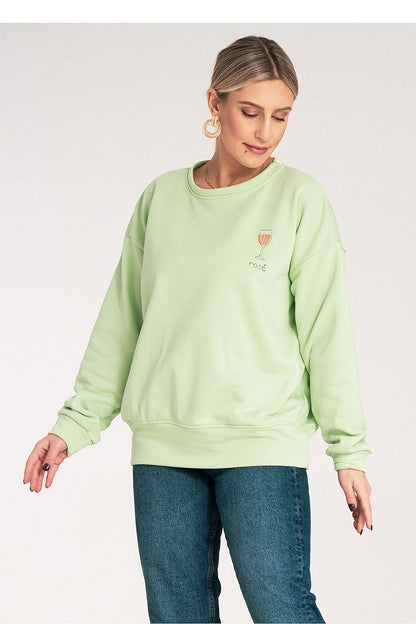   Bluza Damska Model M1152 Green - Figl 