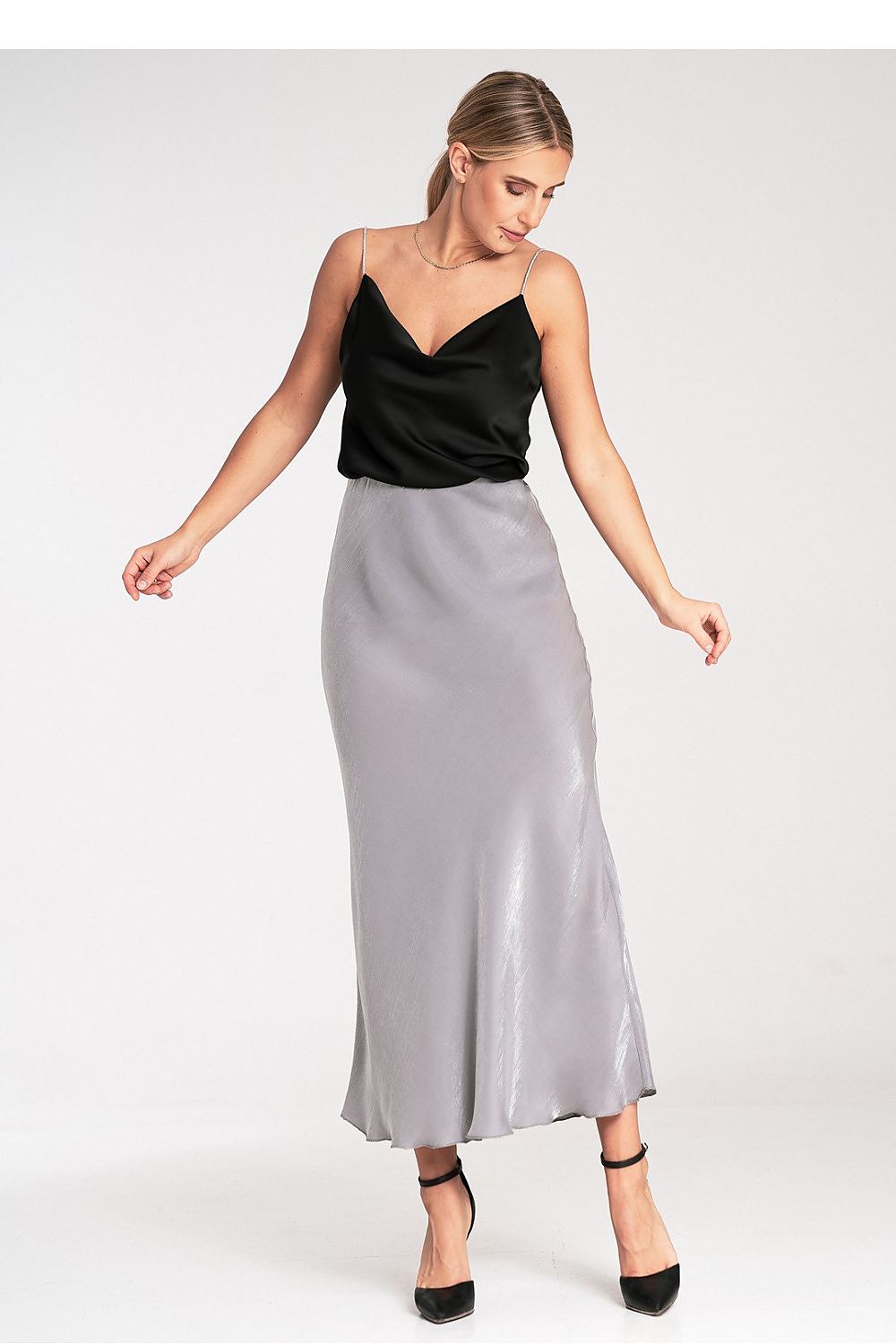  Spódnica Model M1084 Grey - Figl 