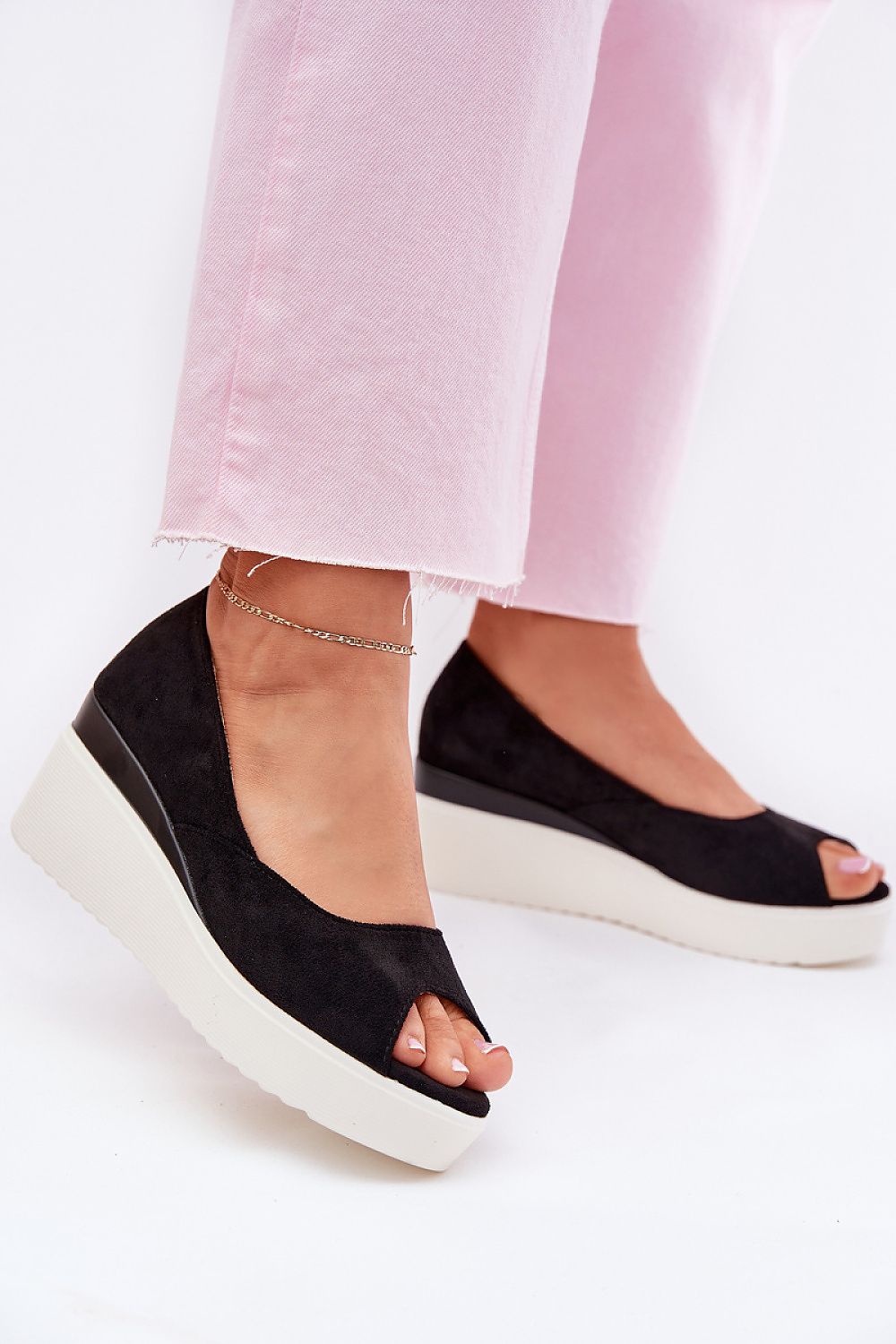  Sandały Model Velira JH528P Black - Step in style 