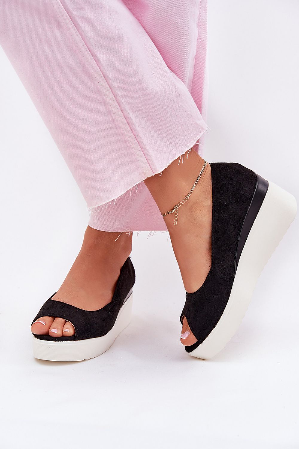  Sandały Model Velira JH528P Black - Step in style 