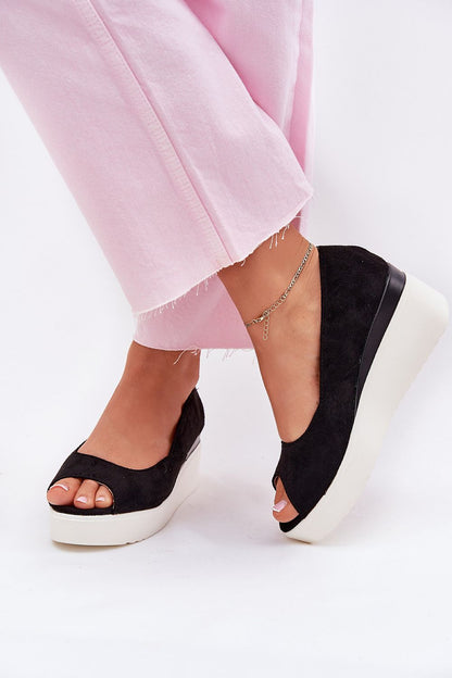  Sandały Model Velira JH528P Black - Step in style 