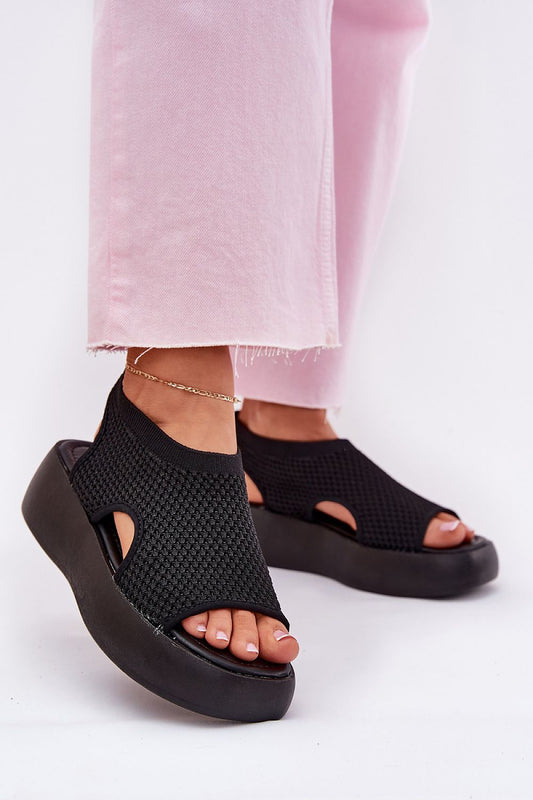 Sandały Model Kavira LX9611 Black - Step in style 