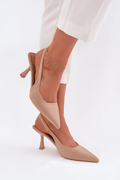  Sandały Model Lunira P-1370 Beige - Step in style 
