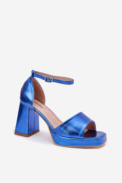  Sandały Model Marila KK54P Blue - Step in style 