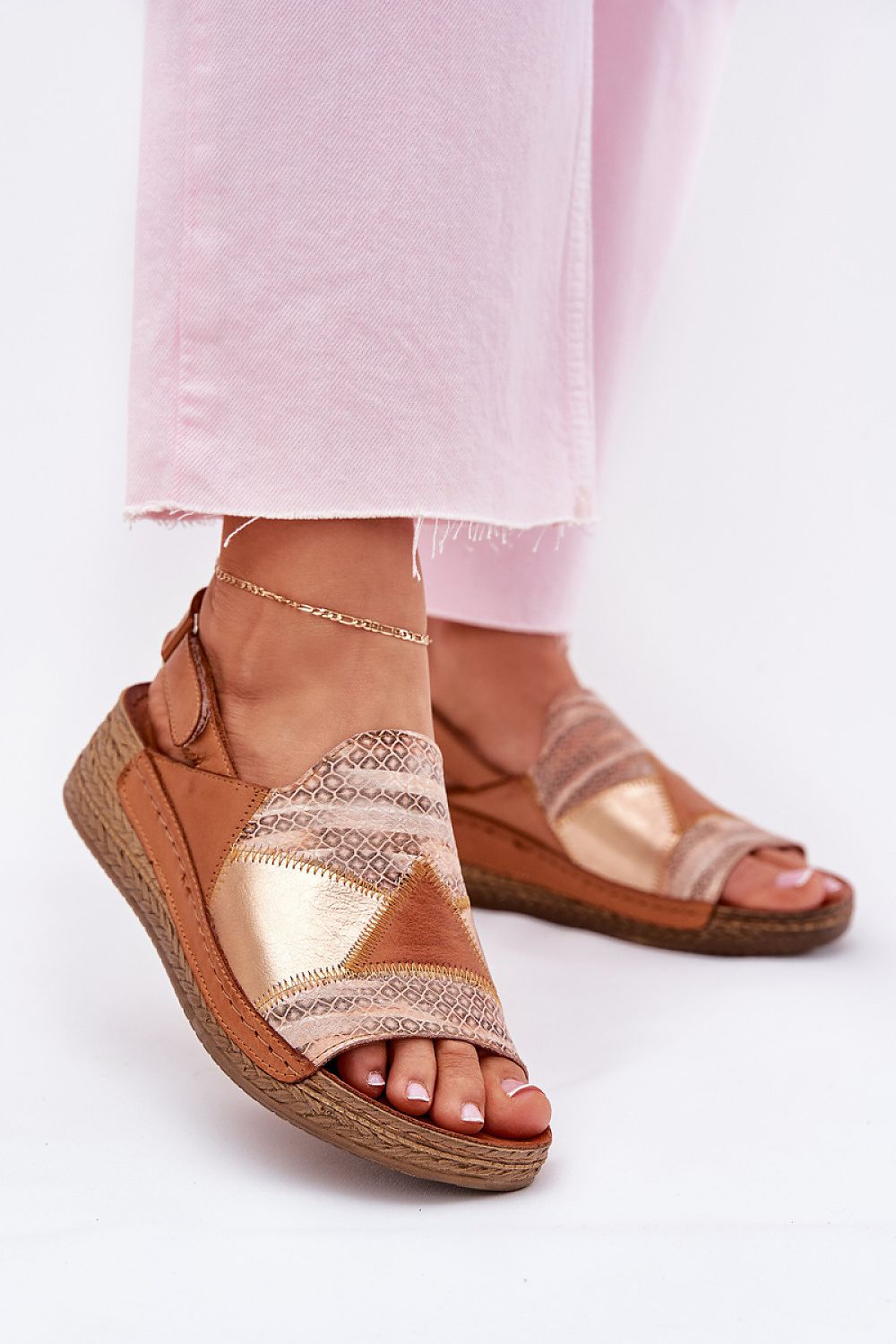  Sandały Model Maciejka L7067-29 Brown - Step in style 