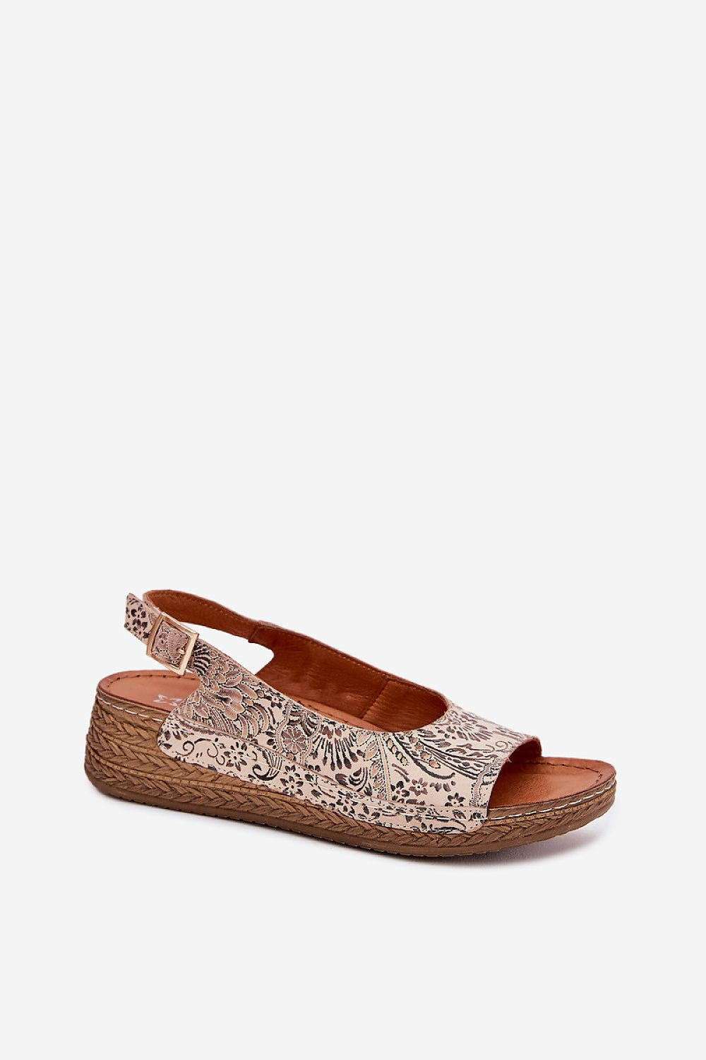  Sandały Model Maciejka L7069-04 Beige - Step in style 