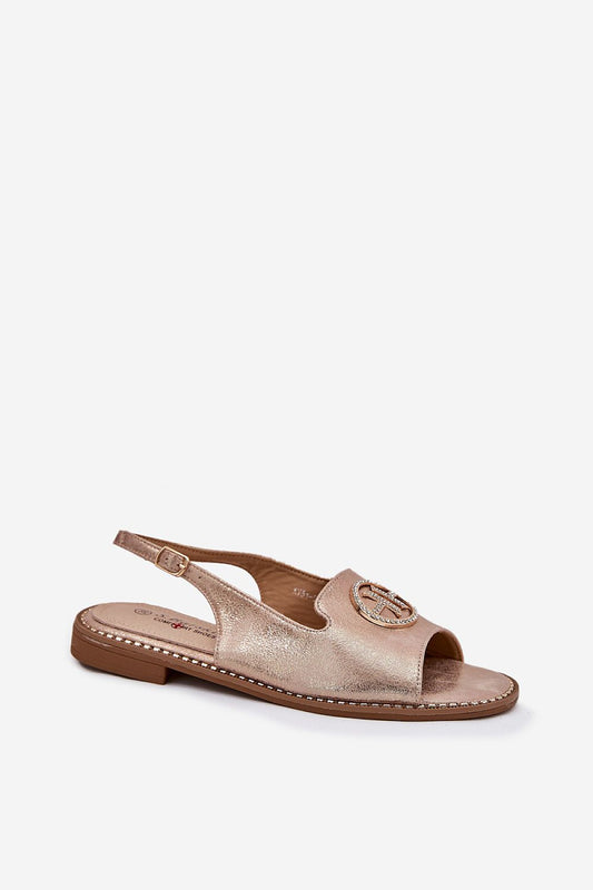  Sandały Model S.Barski KV51-002 Pink Gold - Step in style 