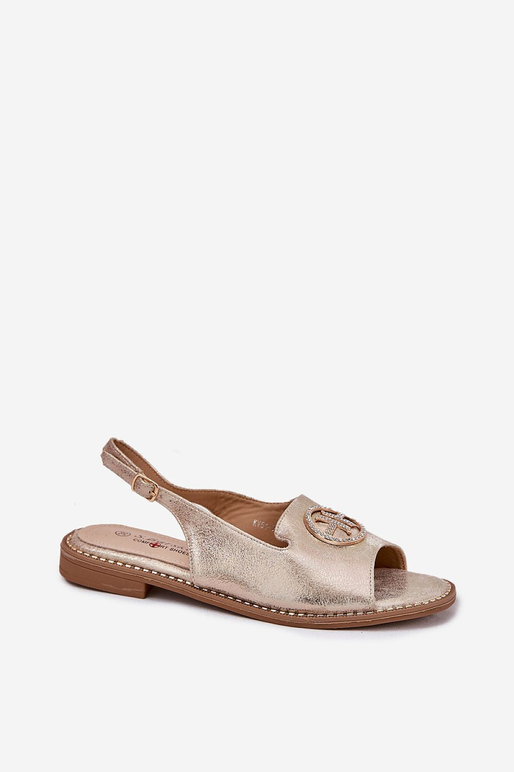  Sandały Model S.Barski KV51-002 Gold - Step in style 