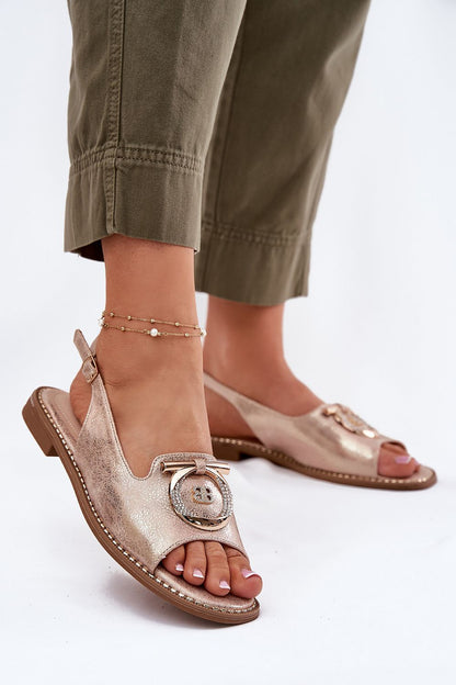  Sandały Model S.Barski KV51-003 Pink Gold - Step in style 
