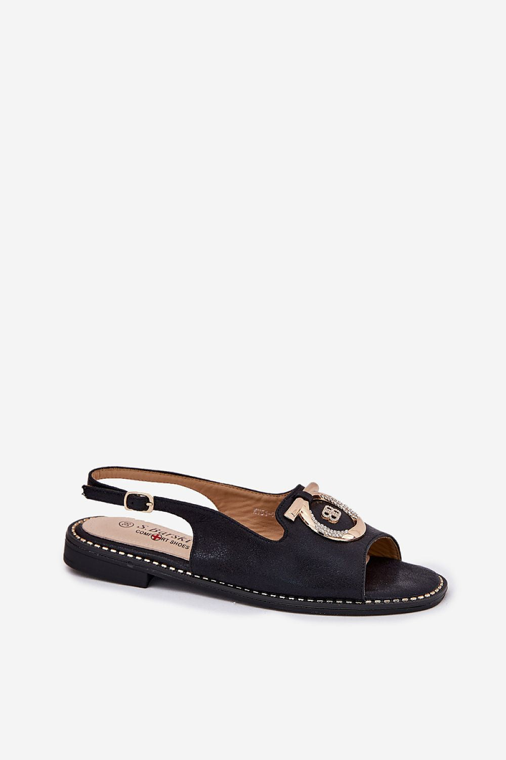  Sandały Model S.Barski KV51-003 Black - Step in style 