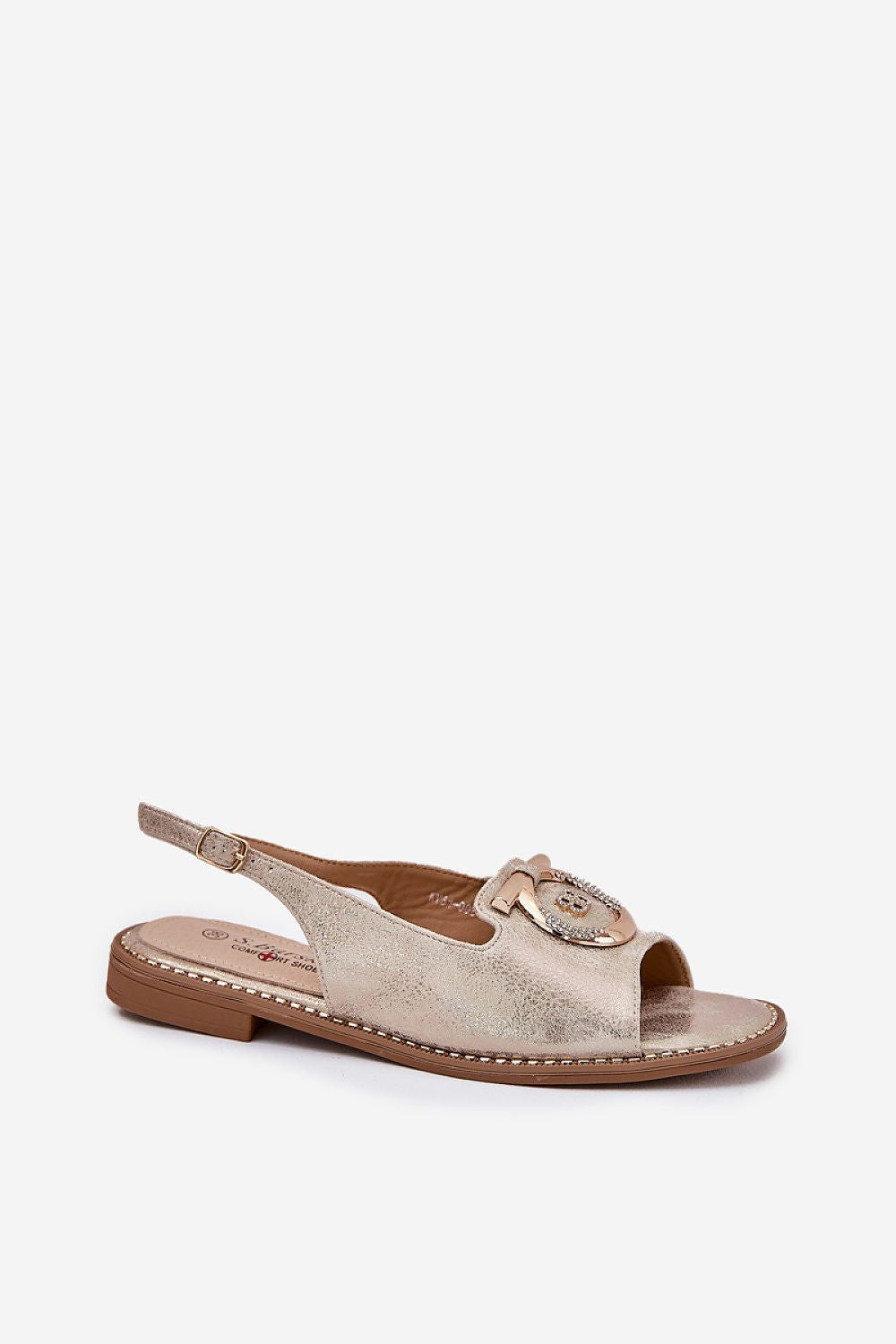  Sandały Model S.Barski KV51-003 Gold - Step in style 