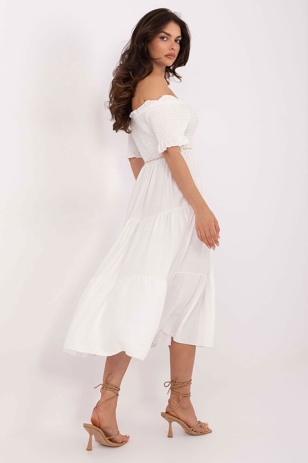 Sukienka Model MI-SK-A2609.96 White - Italy Moda 