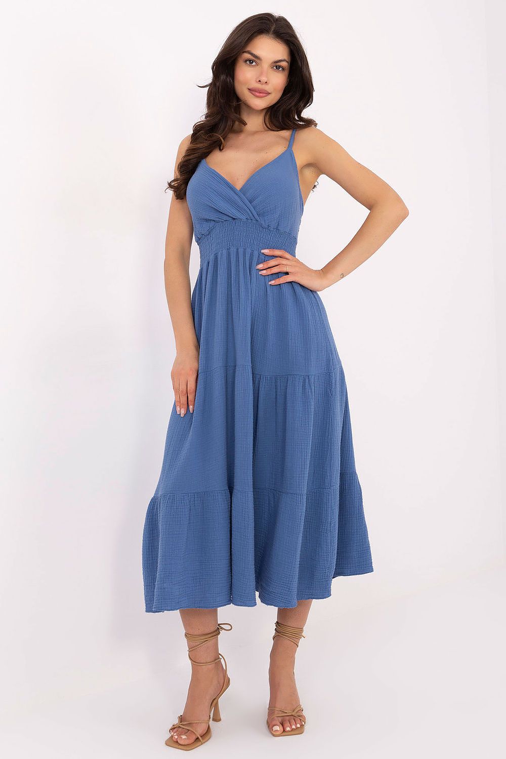  Sukienka Model MI-SK-62200.76 Dark Blue - Italy Moda 