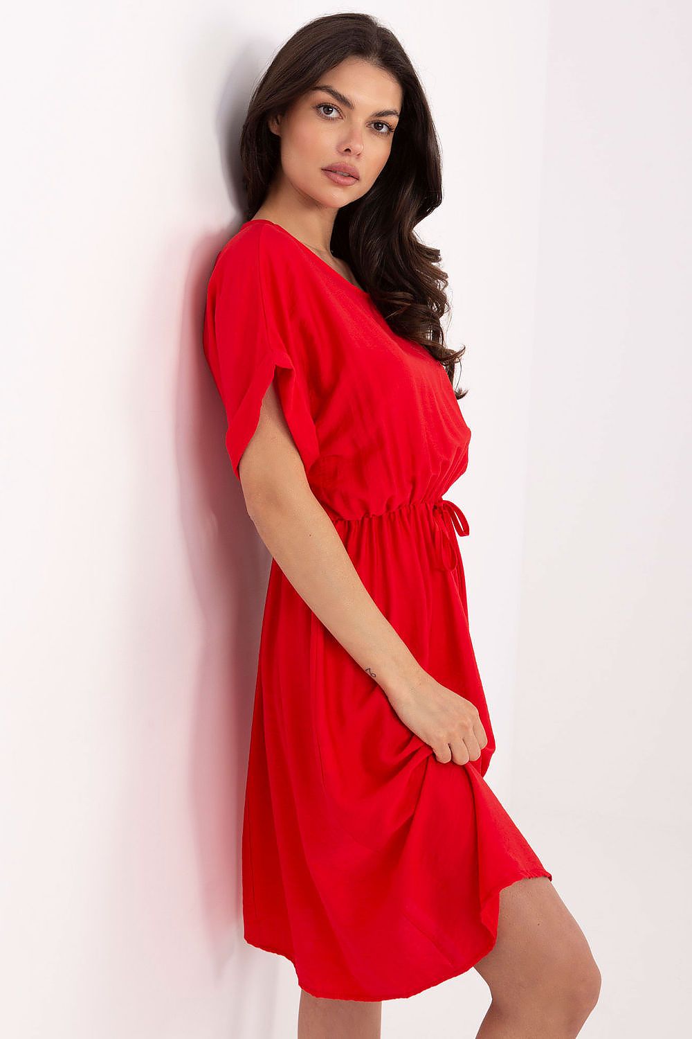  Sukienka Model MI-SK-A63751.67 Red - Italy Moda 