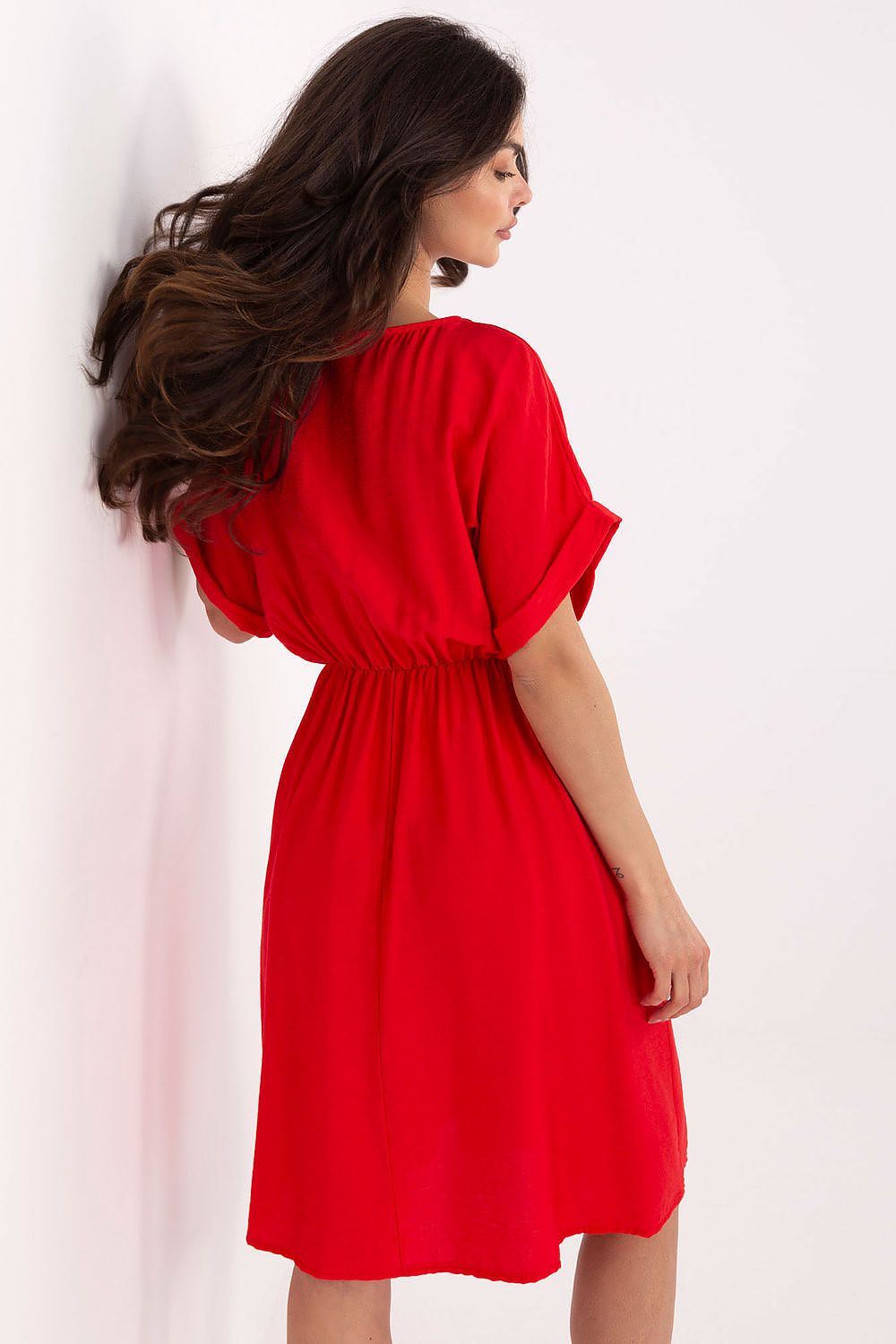  Sukienka Model MI-SK-A63751.67 Red - Italy Moda 