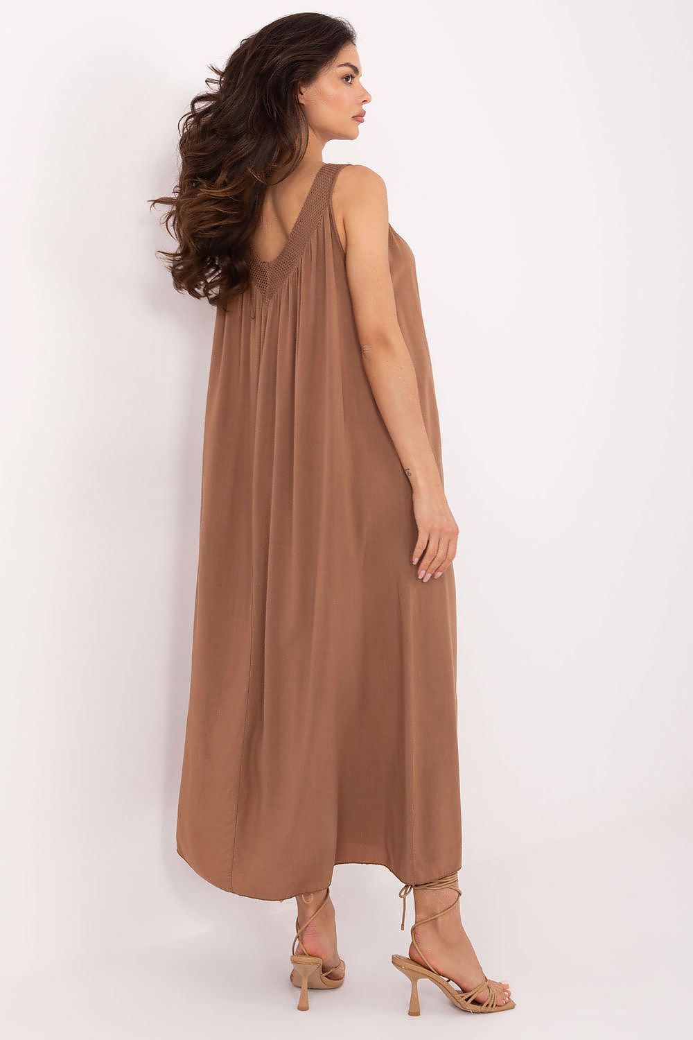  Sukienka Model TW-SK-BI-L0125.52 Brown - Och Bella 