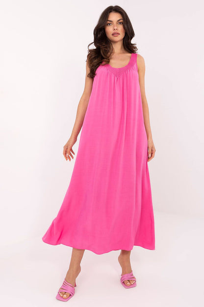  Sukienka Model TW-SK-BI-L0125.52 Pink - Och Bella 