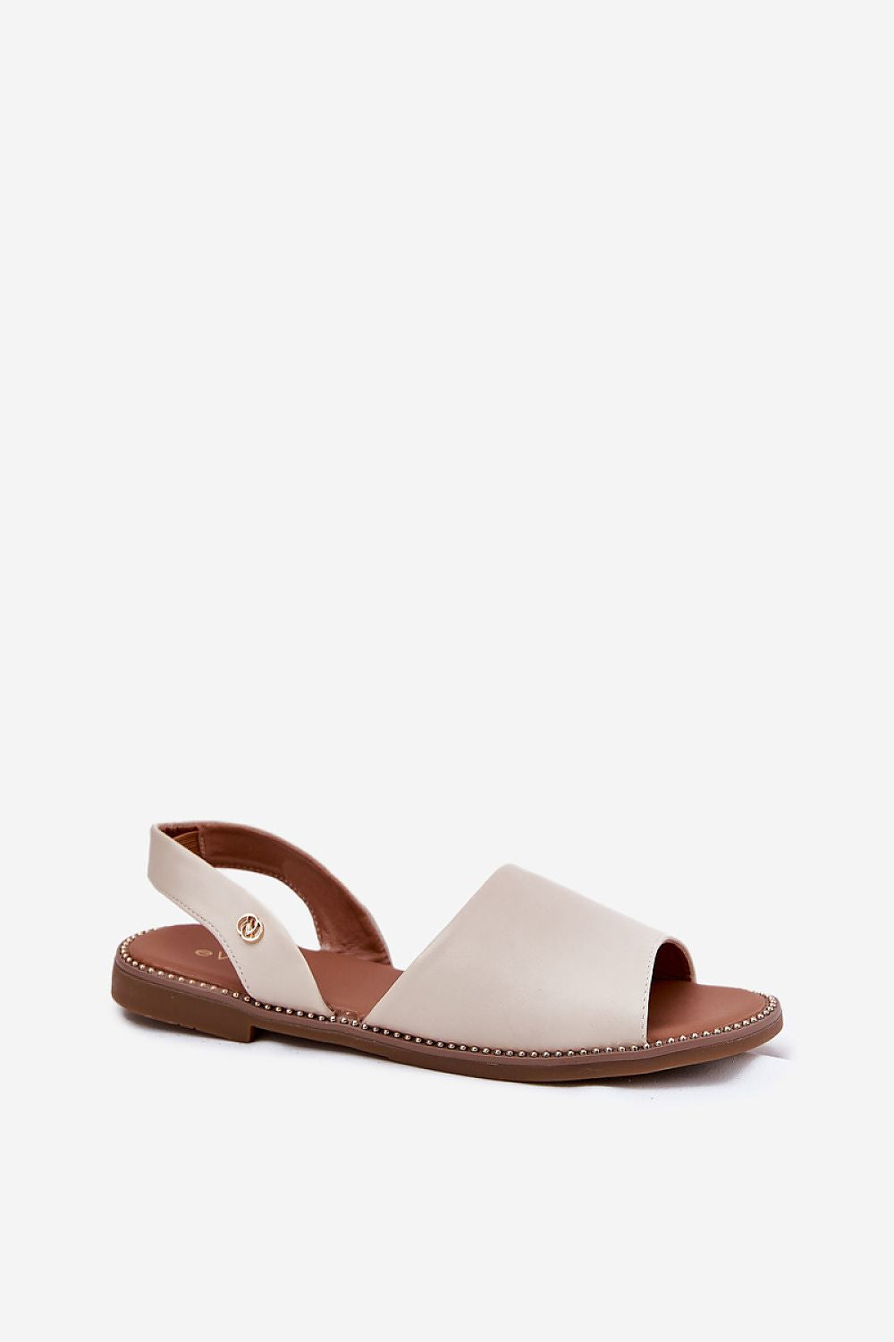 Sandały Model Dereka 25SD35-8783 Beige - Step in style 