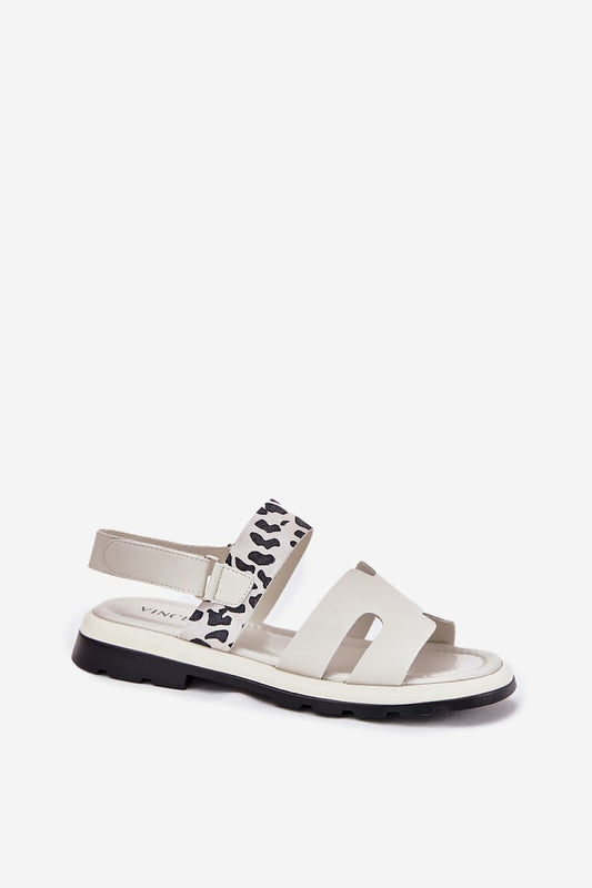  Sandały Model Vinceza 66780 Beige - Step in style 