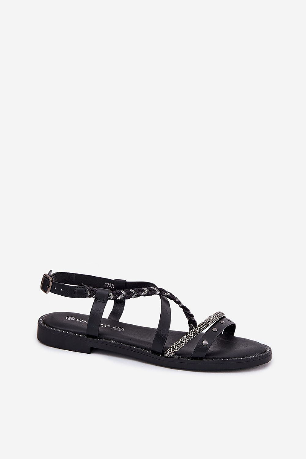  Sandały Model Vinceza 17379 Black - Step in style 