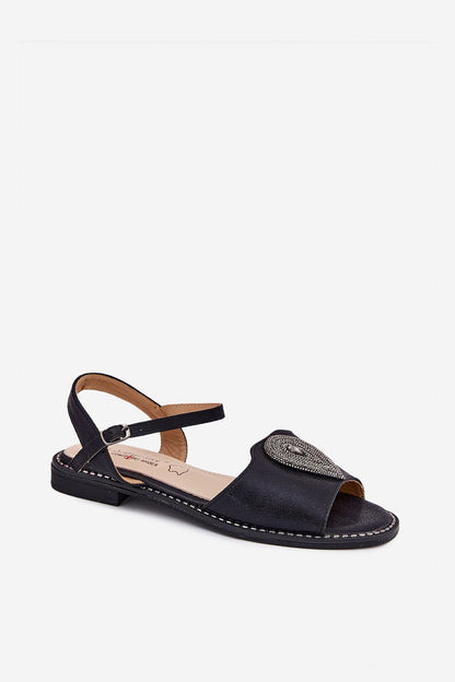  Sandały Model S.Barski KV51-098 Black - Step in style 