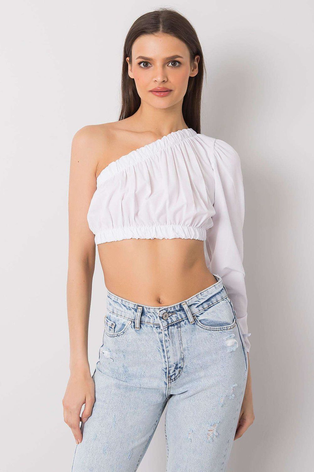   Bluzka Model 341-BZ-5267.05 White - Rue Paris 