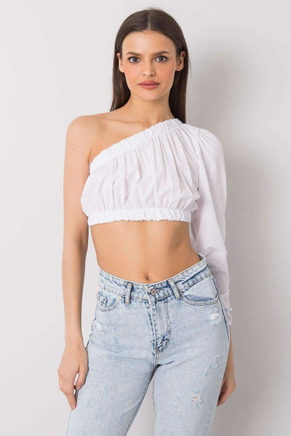   Bluzka Model 341-BZ-5267.05 White - Rue Paris 