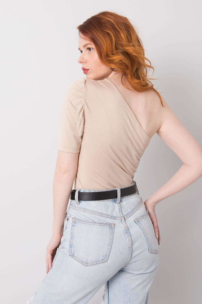   Bluzka Model 95-BZ-190101.21P Light Beige - Rue Paris 