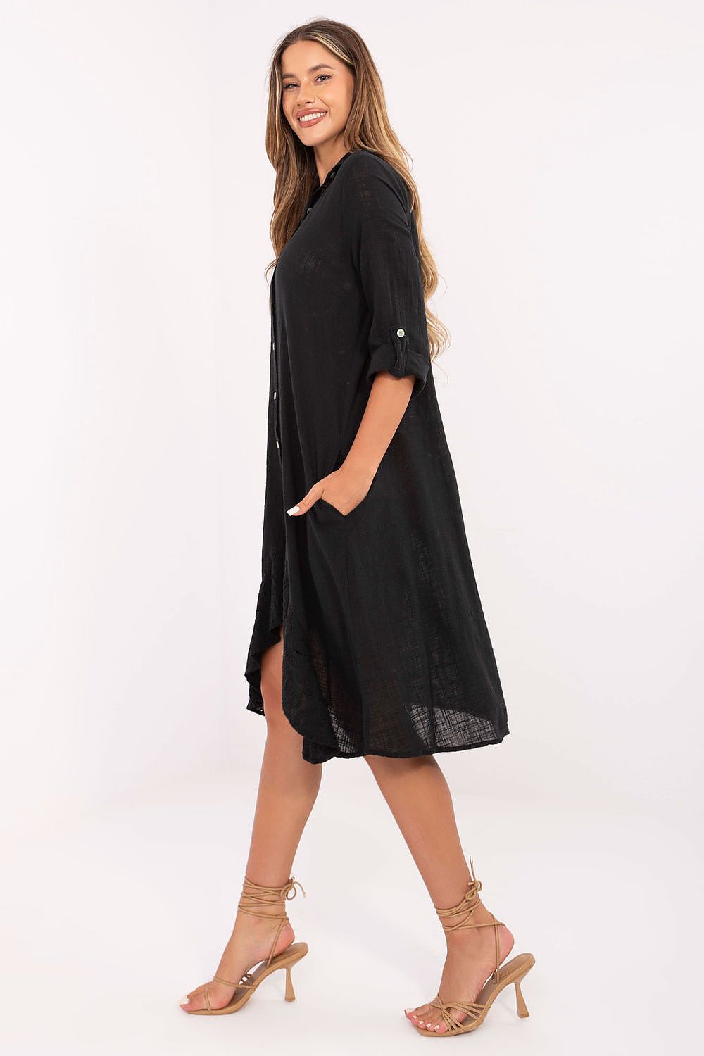  Sukienka Model TW-SK-BI-2021399.54 Black - Och Bella 