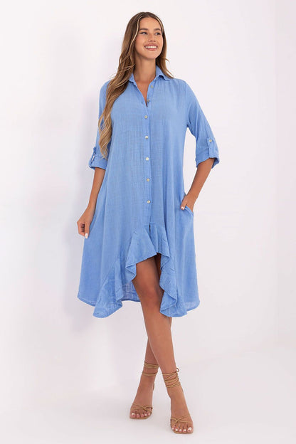  Sukienka Model TW-SK-BI-2021399.54 Blue - Och Bella 