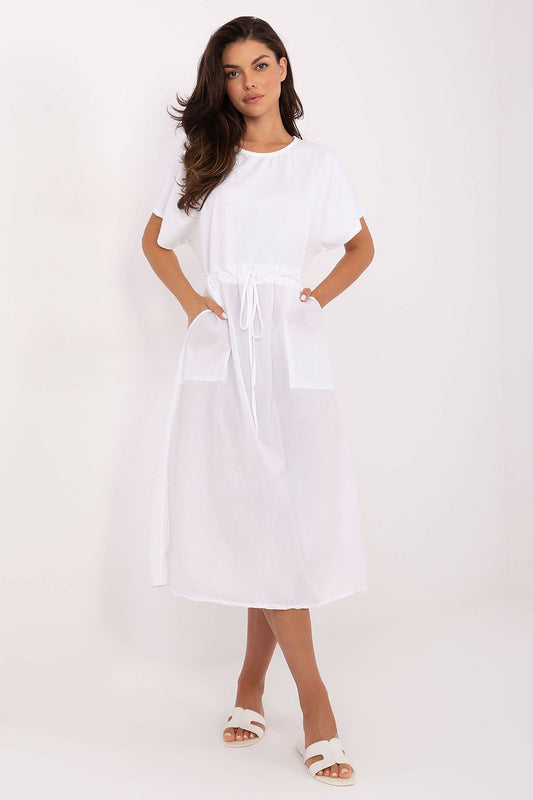  Sukienka Model TW-SK-BI-6-2041.89 White - Och Bella 