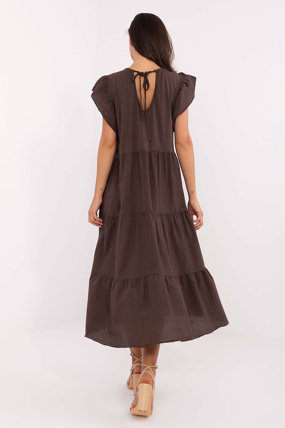 Sukienka Model TW-SK-BI-6-2172.96 Dark Brown - Och Bella 