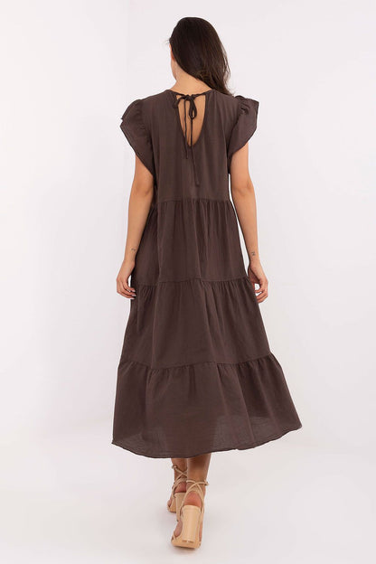  Sukienka Model TW-SK-BI-6-2172.96 Dark Brown - Och Bella 