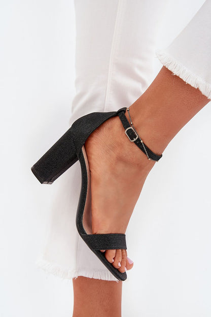  Sandały Model Kavina 1-215 Black - Step in style 